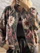 Lil-Bomber Suede Cardigan-26603/Khaki