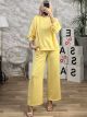 Oversized Pearls Set-NEW/Yellow