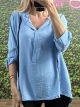 Hooded Blouse-Shirt/Ciel