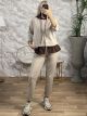 Hood Double Set/Beige