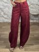 Ton-Suede Military Pants-1075/Burgundy