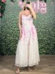 Floral Princess Dress/Pink
