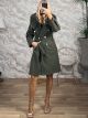 The-Fur&Buttons Coat-3449/Khaki