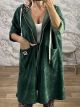 Lil-Leopard Hooded Cardigan-26577/Green