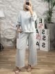 Oversized Pearls Set-NEW/Grey