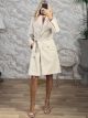 The-Fur&Buttons Coat-3449/Vanilla