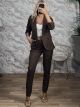Lok-LowWaist Suit-100/Light Choco