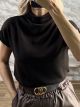 Lil-Lurex Knitted Top-69925/Chocolat