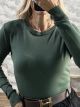 The-Soft Knitted Top-1218/Green