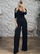 The-Top&Pants Elastic Set-3540/Black
