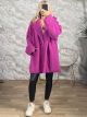 Lil-Teddy Coat-230124/Magenta