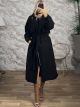 The-Belt Trench Coat-10805/Black
