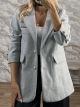 The-GoldButtons Min Blazer-25380/Grey