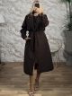 The-Belt Trench Coat-10805/Chocolat
