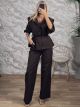 The-Military Pants Set-14435/Chocolat