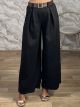 Lil-Highwaist Belt Pants-30882/Chocolat