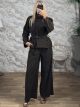 Sar-Military Soft Velvet Set-26238/Chocolat