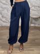 Ton-Office Pants-11605/Navy Blue