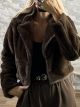 Short Eco Fur-23045/Chocolat