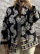 Kun-Multi Viscose Jacket-24327/N3