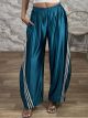 The-Satin ThreeStripes Pants-51888/Petrol