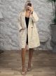 The-Textured Coat-92285/Beige