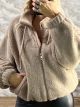Lil-Teddy Bomber Jacket-230123/Mocca