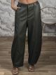 Zoz-Leather Pants-30187130/Khaki