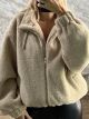Lil-Teddy Bomber Jacket-230123/Beige