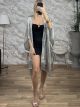 Metallic Kimono Sequins-021/Silver