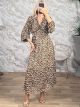 Ste-Muslin Maxi Dress-12830/Leo