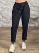 The-Mono Cuffed Pants-10111/Black