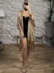 Metallic Kimono Sequins-021/Bronze