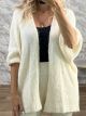 Lil-Soft Knitted Cardigan/Vanilla