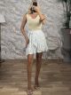 Floral Mini Skirt-20573/W&Veraman