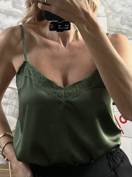 Lingerie Satin/Khaki Dark