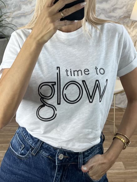 Time to GLOW  T-shirt/RoundNeck