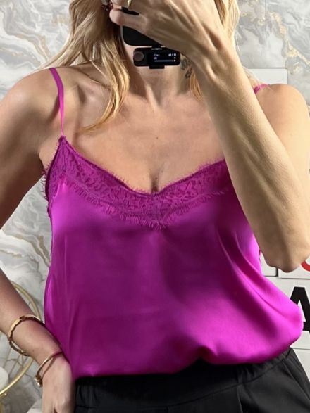 Lingerie Satin/Magenta