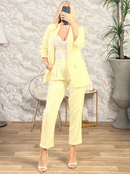 Κοστούμι Με Σούρα-Yellow