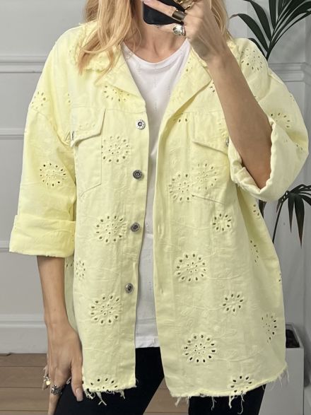 Cotton Jacket Kippur/Light Yellow