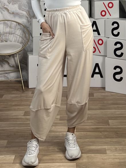 Velvet Alladin Pants/Vanilla