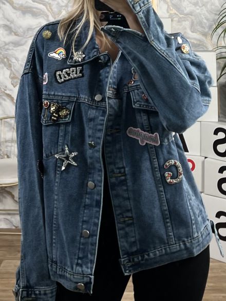 X-Denim Patches Jacket