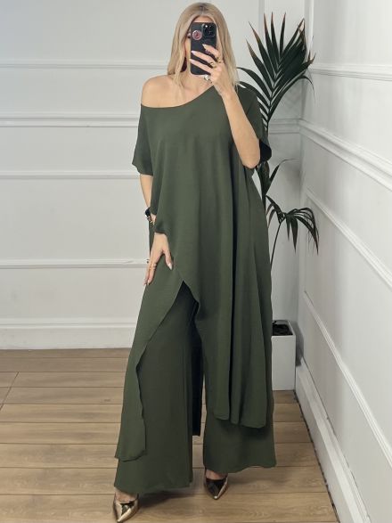 Oversized Set/Khaki