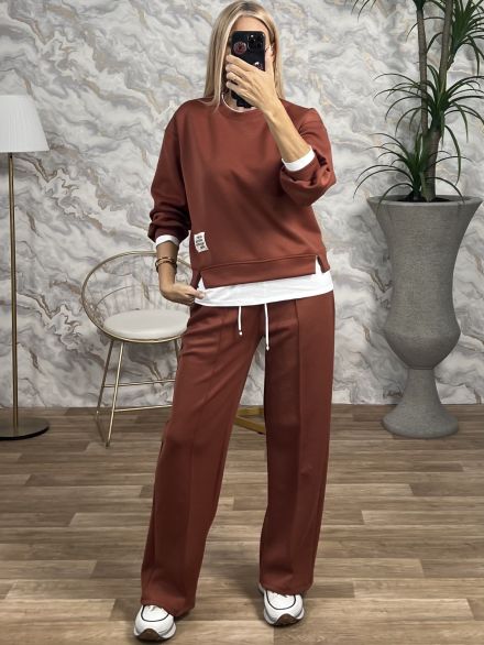 Viscose Double Set-3557/Ecai