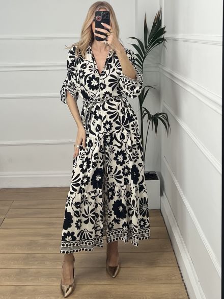 Maxi Pattern-Semizie-2/Black
