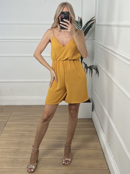 Classic Playsuit/Mustard