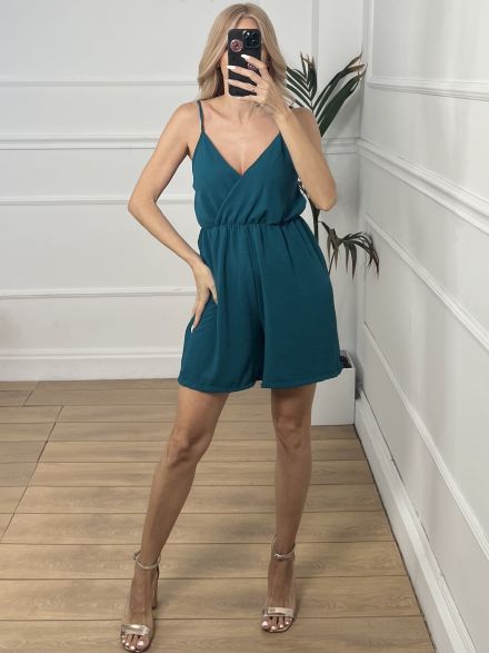 Classic Playsuit/Petrol