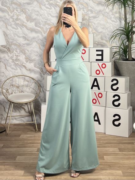 Crep Jumpsuit/Mint
