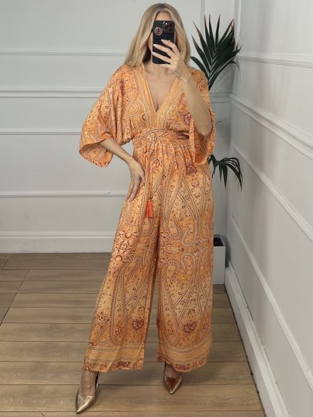 Silk Jumpsuit-9638/No4