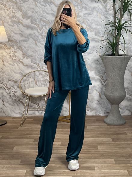 Velvet RN Set-3115/Petrol